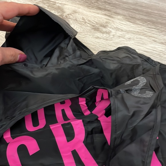 Victoria’s Secret Sport Black with Pink Letters Lightweight Tote One Size - Picture 4 of 9